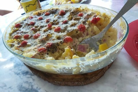 Cliquez pour zoomer ! Gratin de pâtisson Thermomix par carinette56