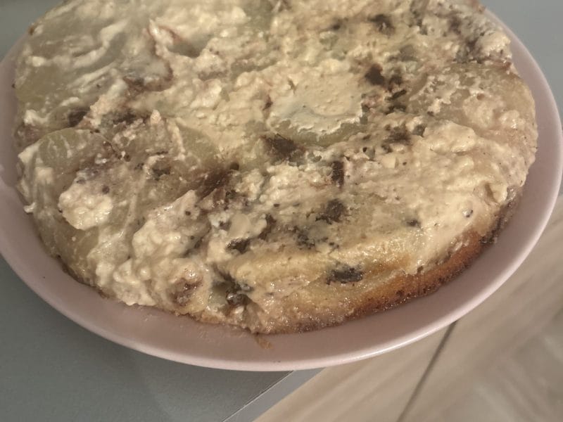 Cliquez pour zoomer ! Gâteau renversé aux pommes caramélisées Thermomix par bbmimi
