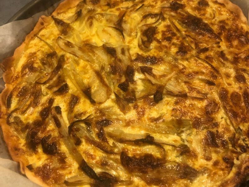 Cliquez pour zoomer ! Tarte fondante aux endives et au curry Thermomix par clara_43