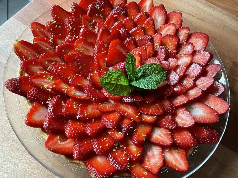 Cliquez pour zoomer ! Tarte aux fraises Thermomix par manon_08