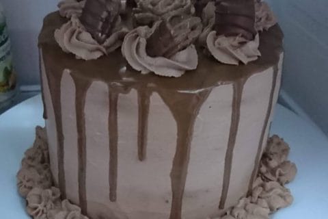 Cliquez pour zoomer ! Layer cake Kinder Bueno Thermomix par emilie185