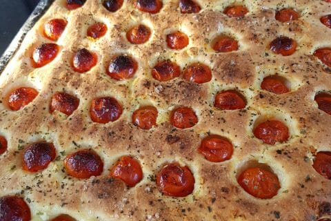 Cliquez pour zoomer ! Focaccia des Pouilles Thermomix par flormath