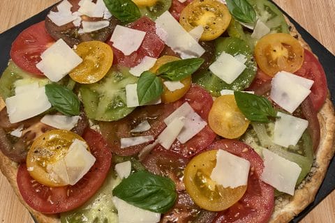 Cliquez pour zoomer ! Tarte feuilletée fromage frais et tomates Thermomix par Bettir68