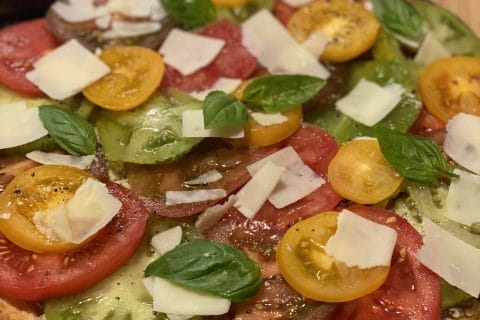 Cliquez pour zoomer ! Tarte feuilletée fromage frais et tomates Thermomix par Bettir68