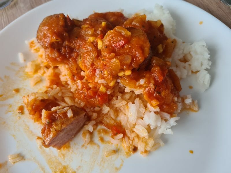 Cliquez pour zoomer ! Rougail saucisse Thermomix par laurbvs60