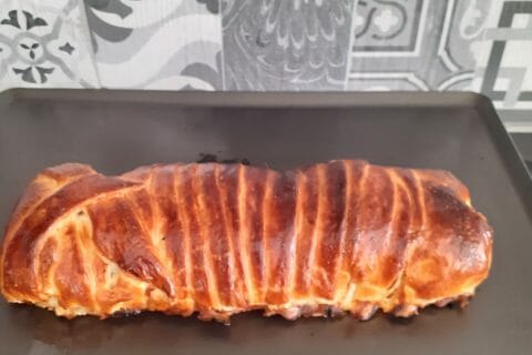 Cliquez pour zoomer ! Feuilleté saumon et poireaux Thermomix par mirta