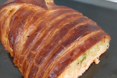 Cliquez pour zoomer ! Feuilleté saumon et poireaux Thermomix par mirta