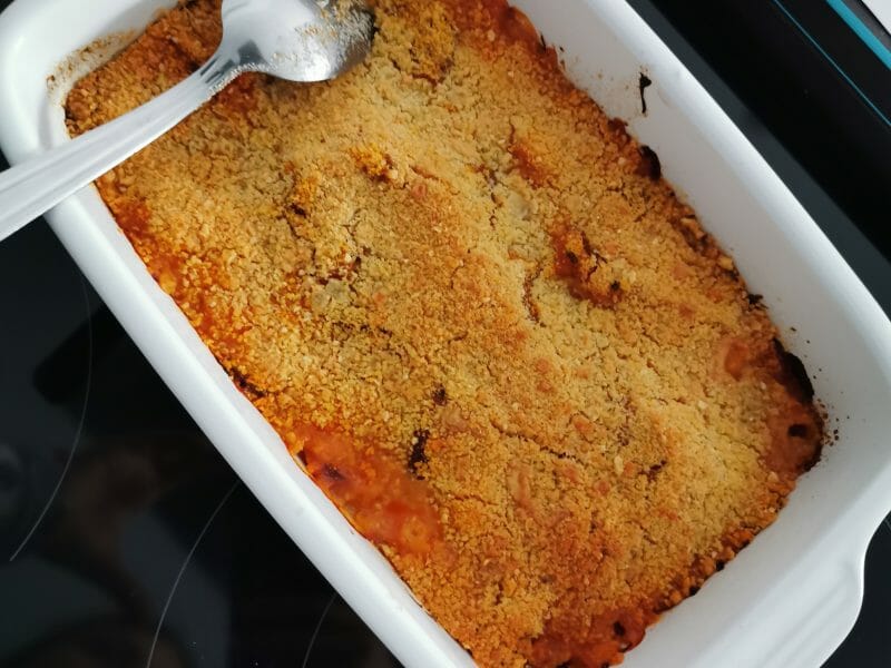 Cliquez pour zoomer ! Crumble de butternut au chorizo Thermomix par Audrey2