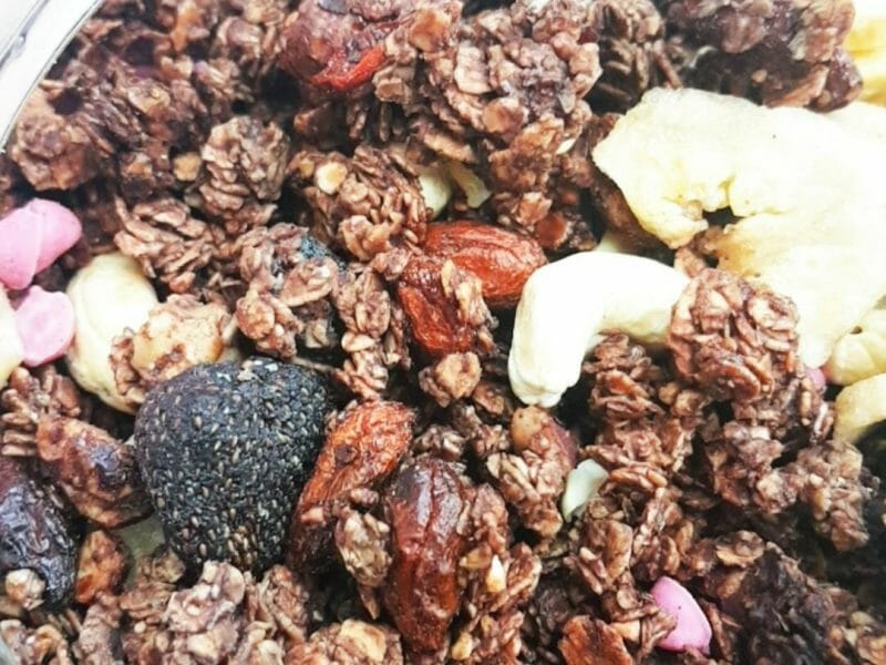 Cliquez pour zoomer ! Granola au chocolat Thermomix par ☆ Elodie ☆