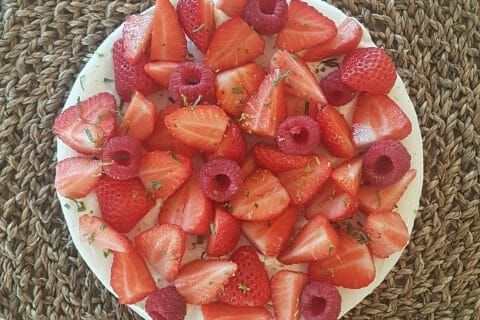 Cliquez pour zoomer ! Tarte aux fraises sans cuisson Thermomix par ☆ Elodie ☆