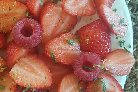 Cliquez pour zoomer ! Tarte aux fraises sans cuisson Thermomix par ☆ Elodie ☆