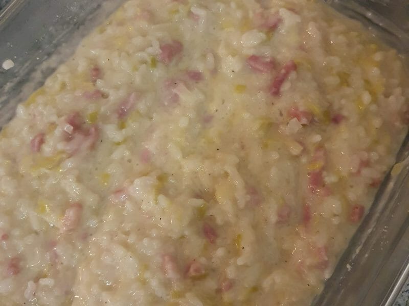Cliquez pour zoomer ! Risotto poireaux et lardons Thermomix par melanie_357