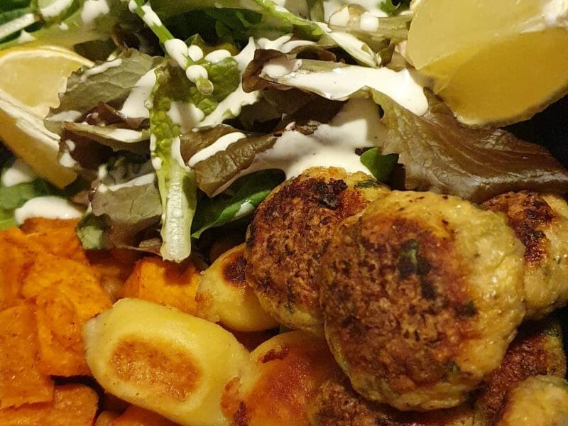 Cliquez pour zoomer ! Boulettes de poulet aux olives Thermomix par buzinette