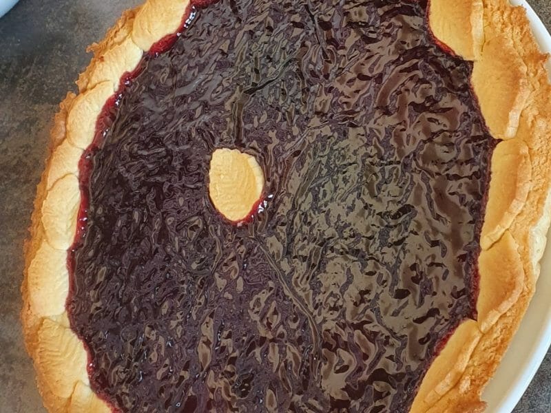 Cliquez pour zoomer ! Tarte à la confiture Thermomix par buzinette