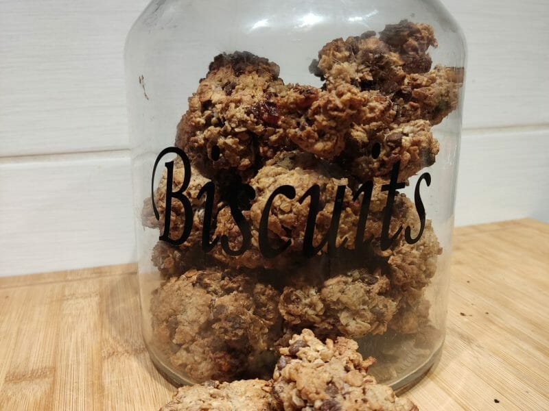 Cliquez pour zoomer ! Biscuits tendres aux flocons d’avoine Thermomix par titiacook