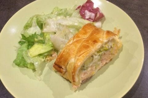Cliquez pour zoomer ! Feuilleté saumon et poireaux Thermomix par choupie73