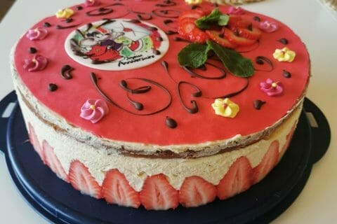 Cliquez pour zoomer ! Fraisier Thermomix par soph6770