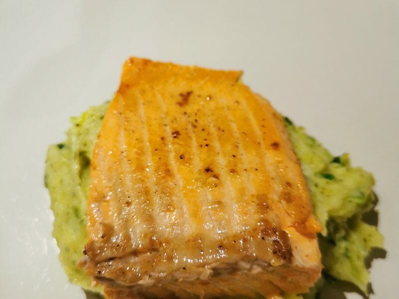 Cliquez pour zoomer ! Ecrasé de pommes de terre et saumon Thermomix par karinette1971