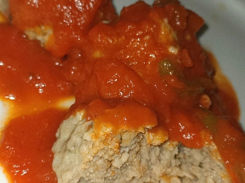 Cliquez pour zoomer ! Boulettes de viande à la sauce tomate Thermomix par Laurecg