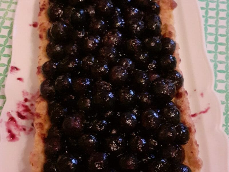 Cliquez pour zoomer ! Tarte aux myrtilles Thermomix par stephanienicolas