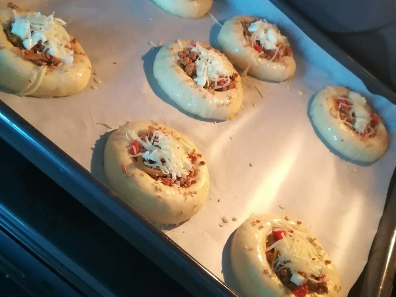 Cliquez pour zoomer ! Poğaça – Petits pains Turcs à la Feta Thermomix par gbiie