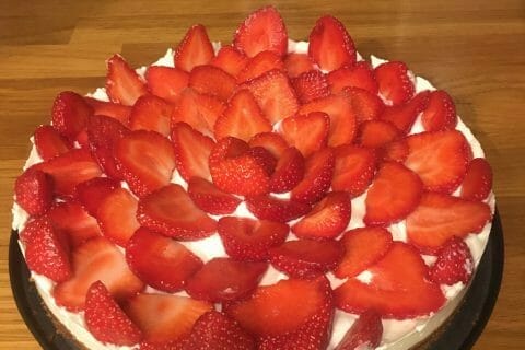 Cliquez pour zoomer ! Tarte aux fraises sans cuisson Thermomix par ys