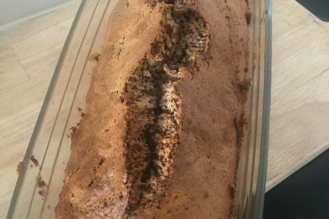 Cliquez pour zoomer ! Cake banane et pépites de chocolat Thermomix par ys
