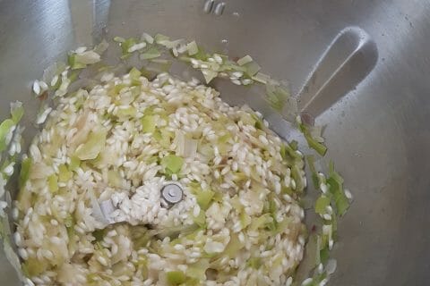 Cliquez pour zoomer ! Risotto poireaux et lardons Thermomix par july1985