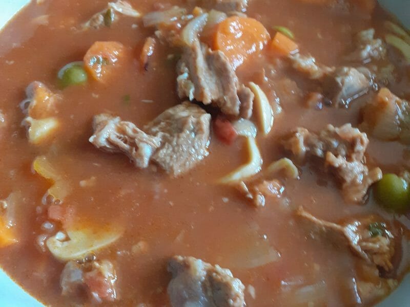 Cliquez pour zoomer ! Veau Marengo Thermomix par sylviecauquil11