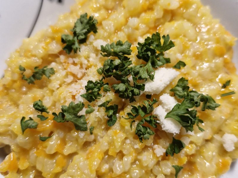 Cliquez pour zoomer ! Risotto aux carottes et parmesan Thermomix par Flotiby