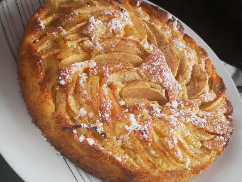 Cliquez pour zoomer ! Tarte Suisse aux pommes Thermomix par kmii59