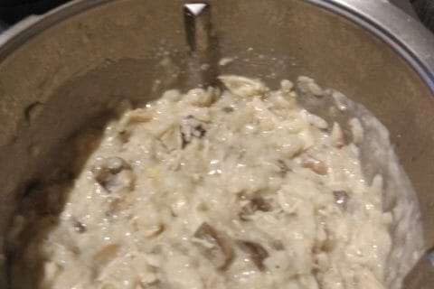 Cliquez pour zoomer ! Risotto poulet et champignons Thermomix par nathalie_332