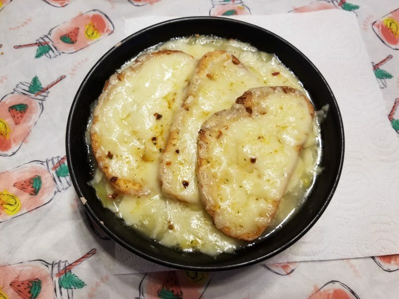 Cliquez pour zoomer ! Soupe de poireaux gratinée Thermomix par modelyne