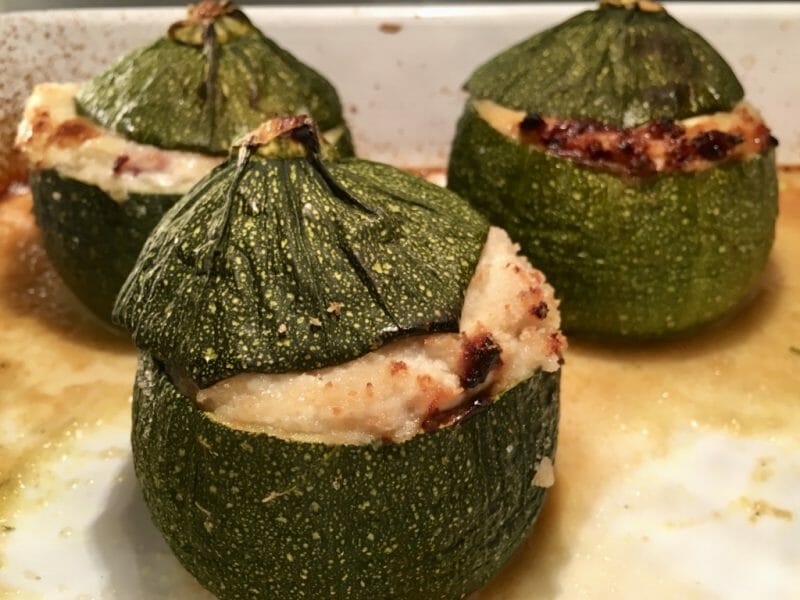 Cliquez pour zoomer ! Courgettes rondes farcies à la ricotta Thermomix par Watt7776