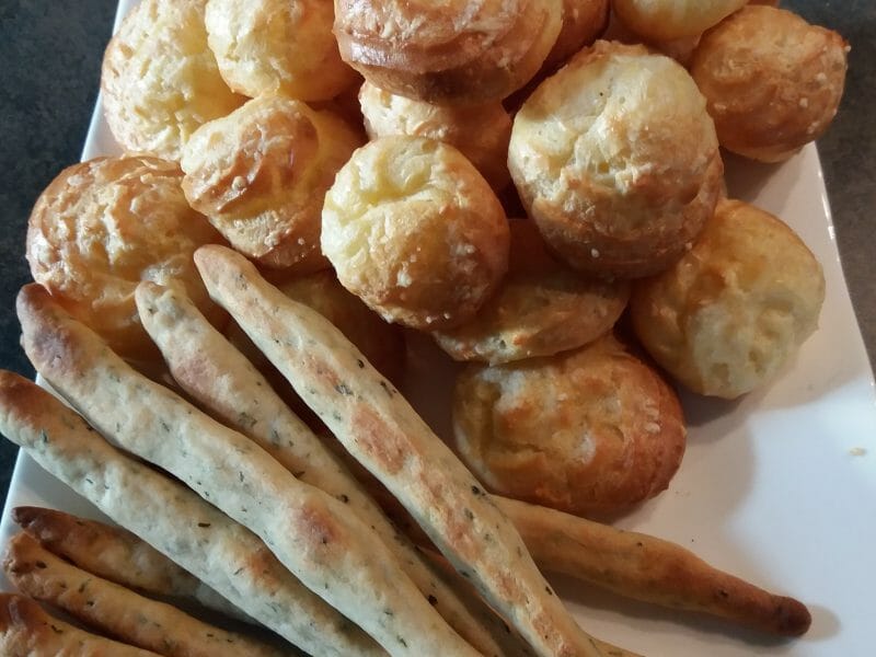 Cliquez pour zoomer ! Gressins parmesan basilic Thermomix par Mar Ine