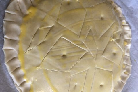 Cliquez pour zoomer ! Galette des rois à la frangipane Thermomix par virginie1106