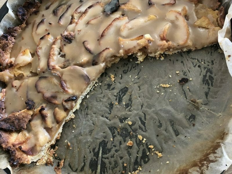 Cliquez pour zoomer ! Tarte pom’pote et caramel beurre salé Thermomix par virginie1106