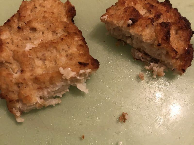 Cliquez pour zoomer ! Croquettes de chou-fleur au jambon cru Thermomix par virginie1106