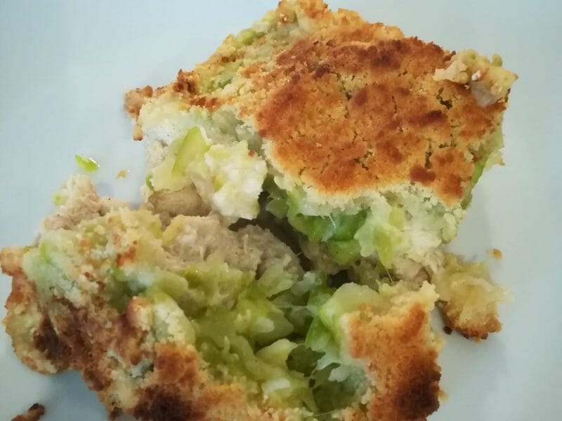 Cliquez pour zoomer ! Crumble poulet, courgettes et parmesan Thermomix par judith_9