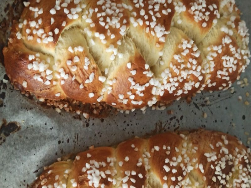 Cliquez pour zoomer ! Brioche tressée à la mie filante Thermomix par mims_4