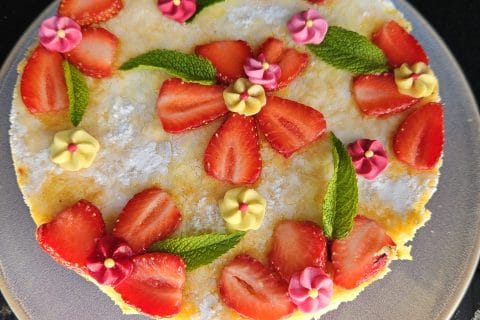 Cliquez pour zoomer ! Fraisier Thermomix par melinda_cornet17@hotmail_fr