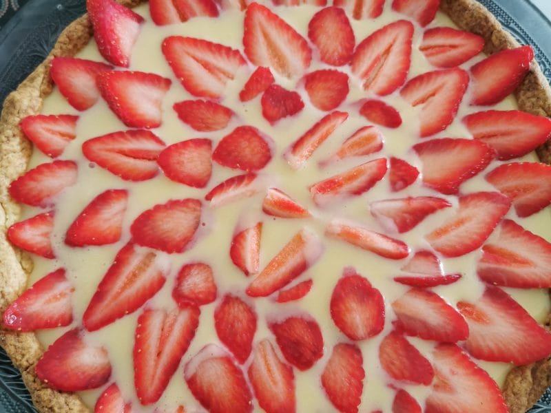 Cliquez pour zoomer ! Tarte aux fraises Thermomix par chloe_171