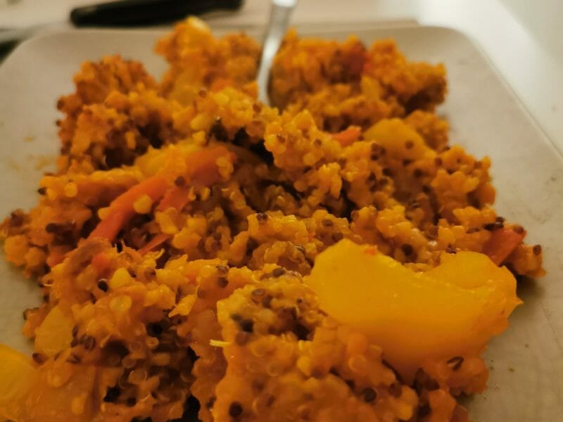 Cliquez pour zoomer ! Quinoa sauce basquaise Thermomix par chloe_171