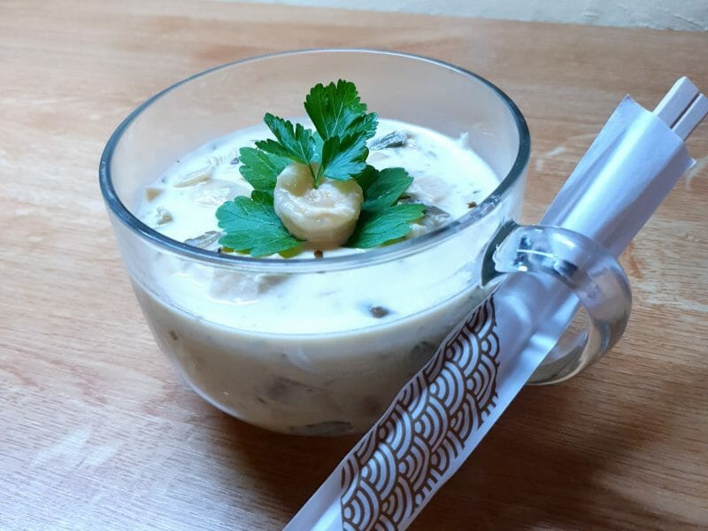 Cliquez pour zoomer ! Crevettes roses aux poireaux Thermomix par Sab_MPP