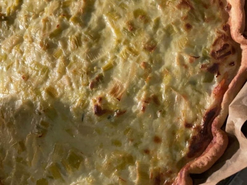 Cliquez pour zoomer ! Tarte aux poireaux Thermomix par abi