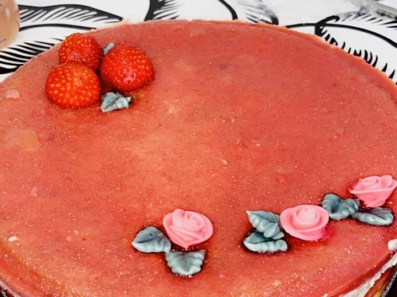 Cliquez pour zoomer ! Fraisier Thermomix par abi