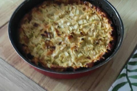 Cliquez pour zoomer ! Clafoutis à la rhubarbe Thermomix par soso77asia