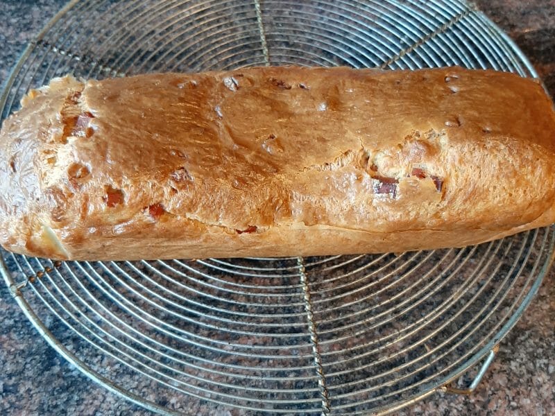 Cliquez pour zoomer ! Cake salé jambon fromage et olives Thermomix par mike057