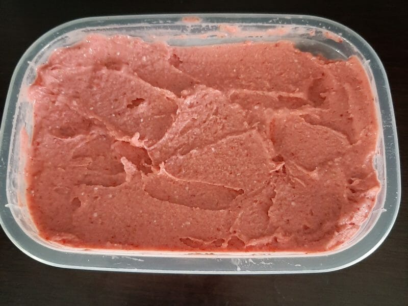 Glace à la fraise Thermomix par mike057
