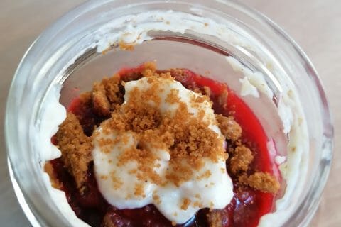 Cliquez pour zoomer ! Tiramisu aux framboises et spéculoos Thermomix par kas